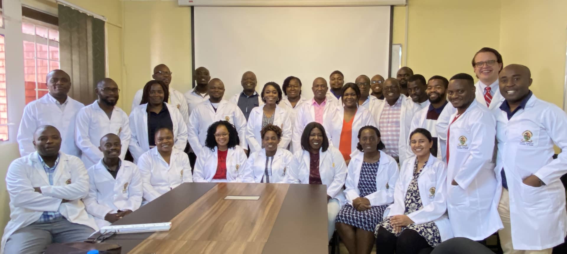 The program resident physicians and instructors earlier this year.